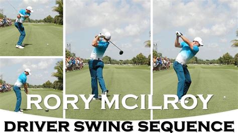 Rory Mcilroy Driver Swing Sequence And Slow Motion Music By Ehrling