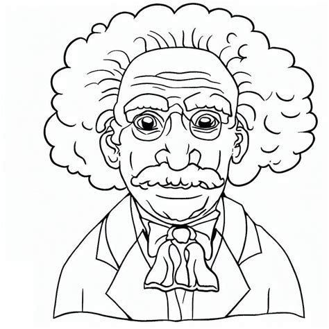 Coloriage Photo D Albert Einstein T L Charger Et Imprimer Gratuit Sur