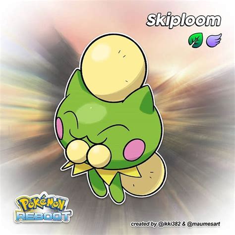 Pokémon Reboot En Instagram 💐 188 Skiploom The Cottonweed Pokémon