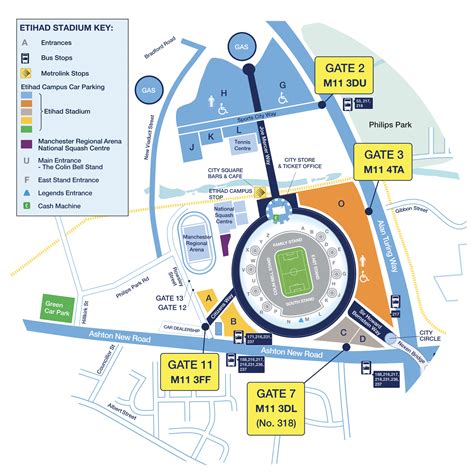 Etihad Stadium Parking Map - Image to u