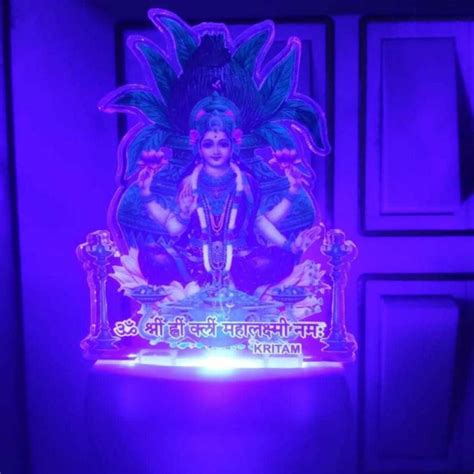 Kritam Krishnaand Radha 3d Illusion Night Lamp Comes Table Lamp Price In India Buy Kritam