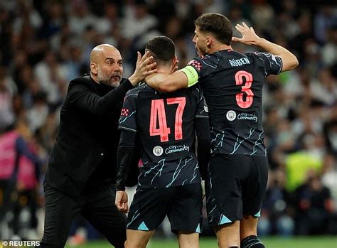 Pep Guardiola Hails Man Citys Emotional Maturity As Stars Adapt To The Chaos Against Real