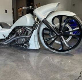 Harley with big front wheel sales