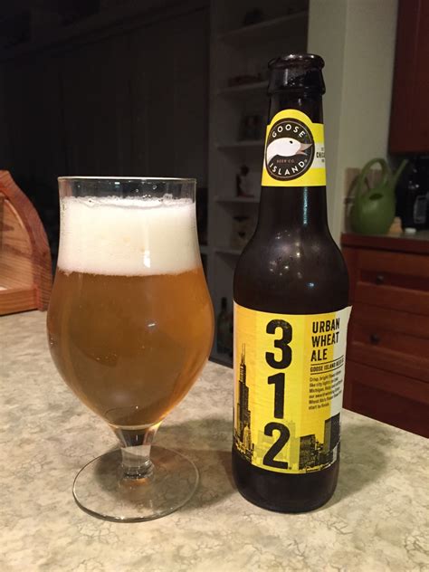 Goose Island 312 Urban Wheat Beer Of The Day Beer Infinity