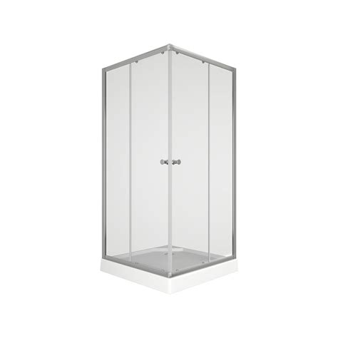 Душевой уголок BauedgeBAU Stil Hit с поддоном 90x90х195, прозрачное ...