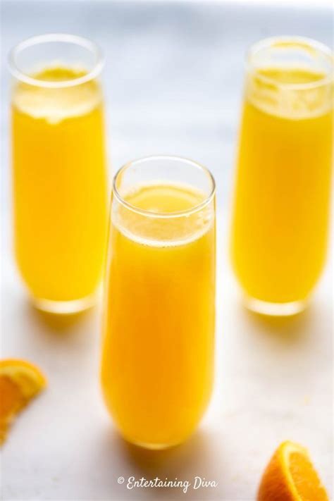 This Classic Mimosa Recipe Is The Perfect Brunch Cocktail Made From Fresh Squeezed Orange Juice