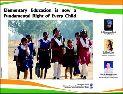 Salient Features Of The Right To Education Act 2009 Issues Of India