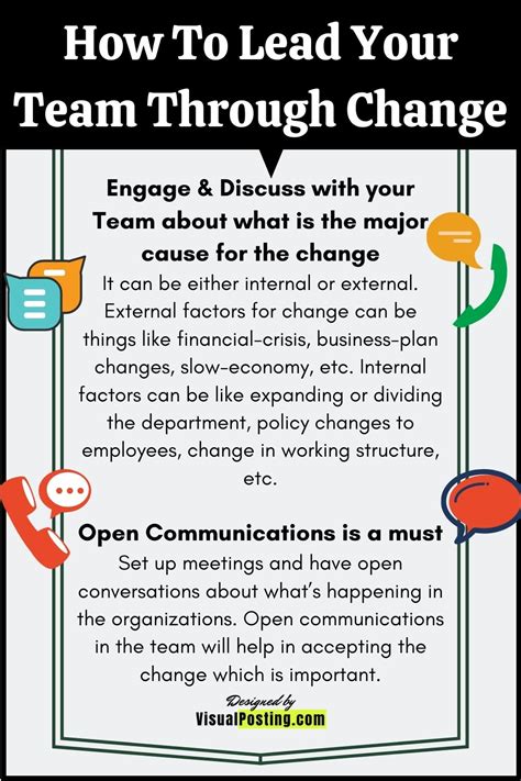 How To Lead Your Team Through Change Leadership