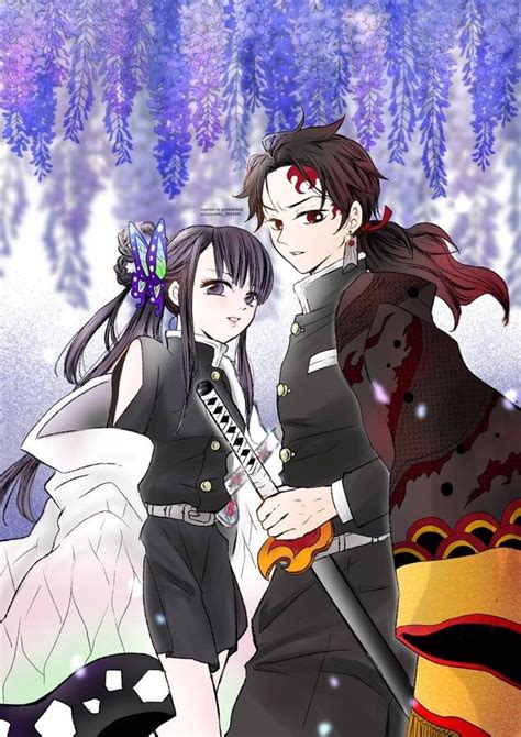 Tanjiro X Kanao Anime Demon Slayer Anime Anime Kiss Images And Photos