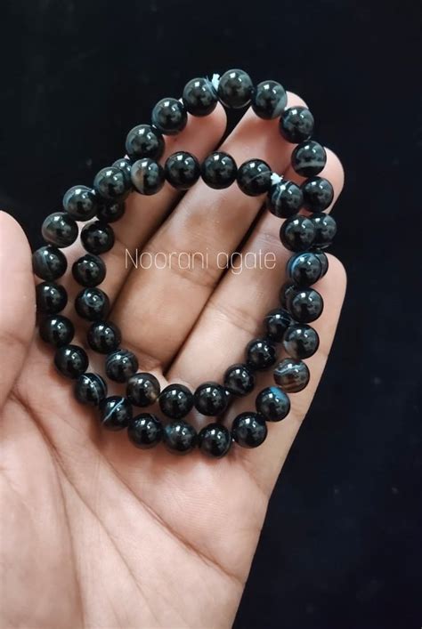 Black Stone Sulemani Hakik Bracelet At Rs 135 Piece In Khambhat ID