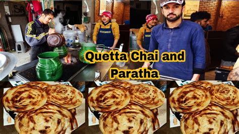 Morning Breakfast Nashta Quetta Chai And Paratha Streetfoodofkarachi