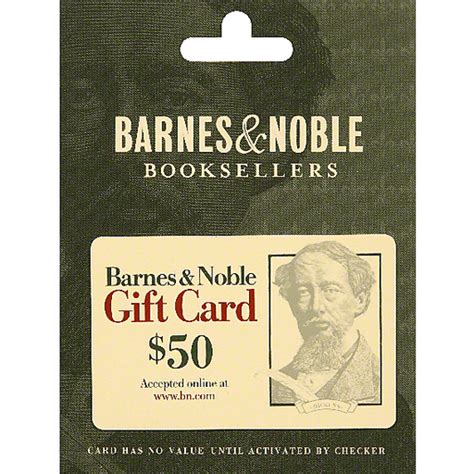 Barnes & Noble Gift Card, $50 | Gift Cards | Sun Fresh