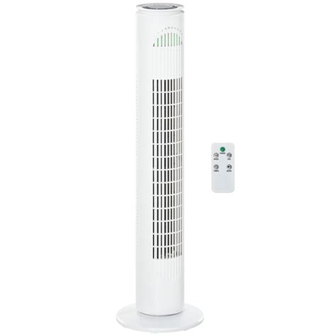 HOMCOM Turmventilator Mit Fernsteuerung 70 Oszillierender