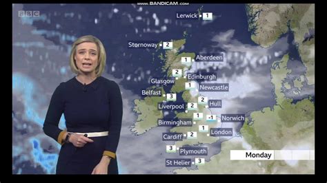 Sarah Keith Lucas Bbc Weather February 5th 2021 60 Fps Youtube