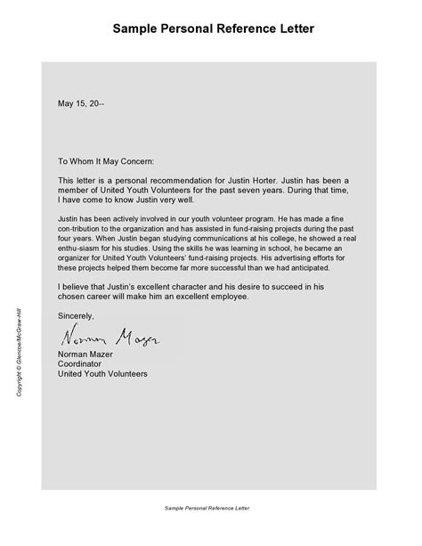 47 Best Personal Letter Format Templates 100 Free