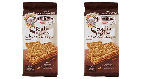 Amazon Mulino Bianco Sfoglia Di Grano Wholemeal Crackers