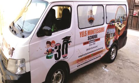 School Bus Branding In Lagos Iprints Nigeria