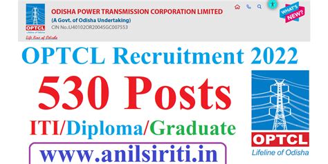 Optcl Apprentice Recruitment Iti Diploma Graduate Apprentice