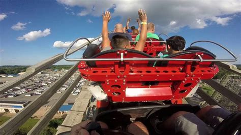 Gopro Hades 360 Roller Coaster Mt Olympus Wisconsin Dells Youtube