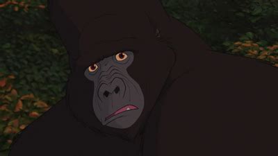 Kerchak Portrait Du Personnage Disney De Tarzan