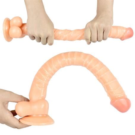 40 cm Gerçekçi Uzun Kalın Dildo Penis lubunyashop