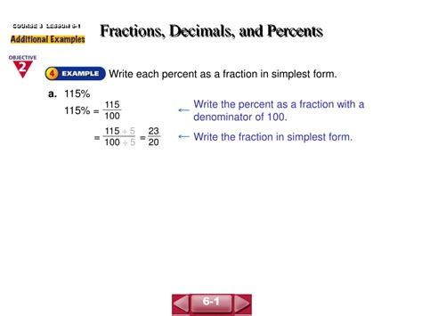 PPT Fractions Decimals And Percents PowerPoint Presentation Free