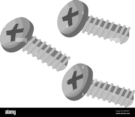 Stainless Steel Screws Stock Vector Images Alamy