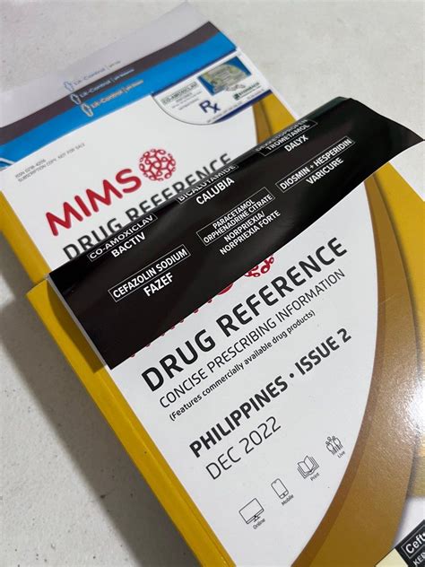 Mims Drug Reference Dec 2022 Latest Hobbies And Toys Books