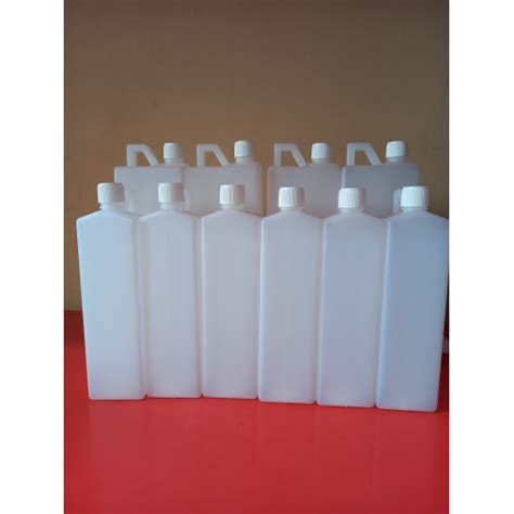 Jual Botol Jerigen HDPE 1000ml Botol HDPE Jirigen 1 Liter PLUG TUTUP