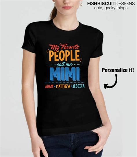 Mimi T Shirt Personalized Mimi T Custom Shirt For Mimi