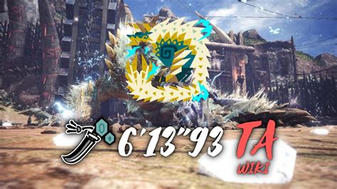 6 13 93 Zinogre Arena Solo LS TA Wiki MHW IcebornePC YouTube