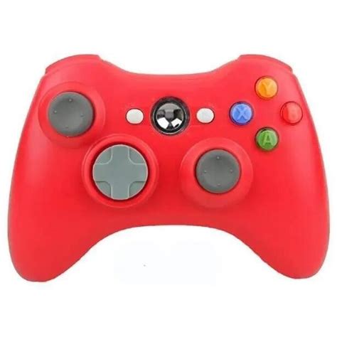 Rouge Manette de jeu filaire USB pour Xbox 360 contrôleur mince pour