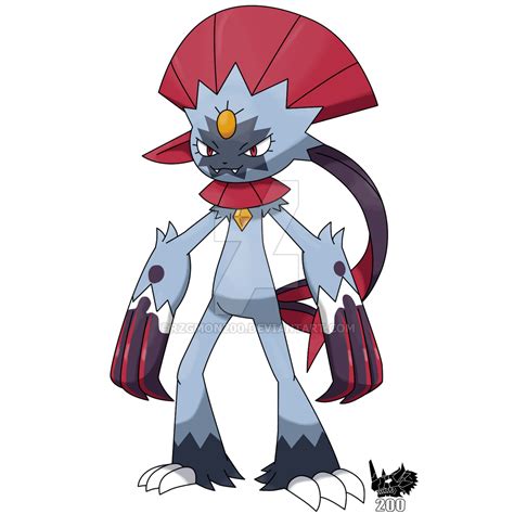 Fusemon Sneavile By Rzgmon200 On Deviantart
