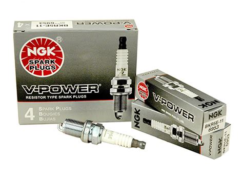 Pack Of 4 Spark Plugs NGK BKR5E 11 Rotary 14559