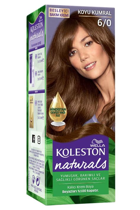 Wella Koleston Naturals 6 0 Koyu Kumral 260577 104 99 TL Modamizbir