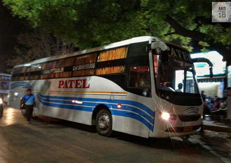 Patel Travels Multi Axle Volvo B R Sleeper Bus Route Flickr