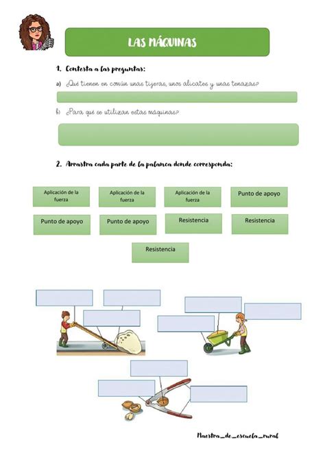 Ejercicio Online De Las Máquinas Para 5º Y 6º Puedes Hacer Los Ejercicios Online O De