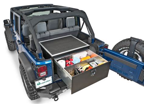 Macs 702010 Black Box Storage Box For 07 18 Jeep Wrangler Unlimited Jk