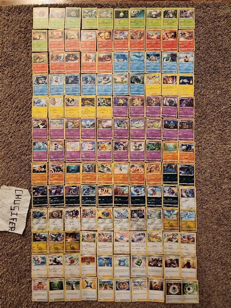 Pokemon Card Silver Tempest Common Uncommon Rare Complete Set Of