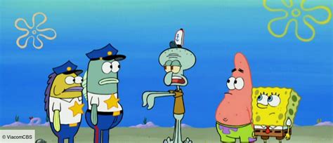 Un monstre à Bikini Bottom Le Triangle de Bikini Bottom S E Bob l éponge Télé Loisirs