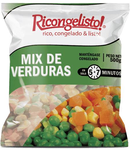 Mix De Verduras X 500g Solo Cali Solofruver Frutas Y Verduras