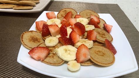 Mini Hot Cakes De Avena Y Pl Tano