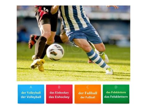 Sportarten - Quiz
