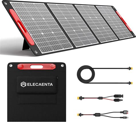 Elecaenta W Portable Solar Panel For Power Station High