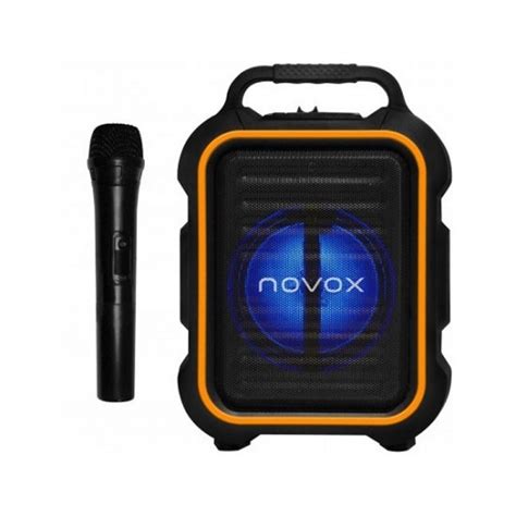 Мини караоке тонколона NOVOX 60W MOBILITE Orange