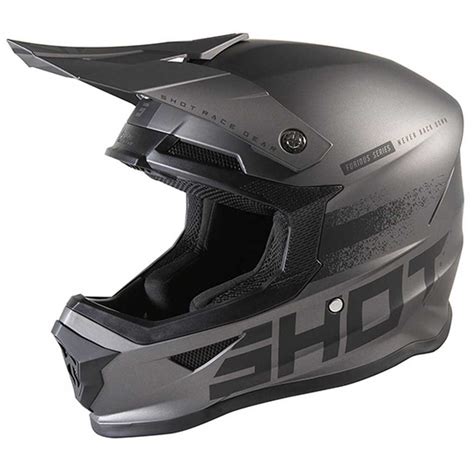 Shot Furious Raw Motocross Helmet Grey Motardinn