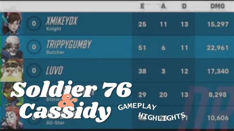 Soldier 76 And Cassidy Comp Gameplay May 8 2024 Highlight Reel