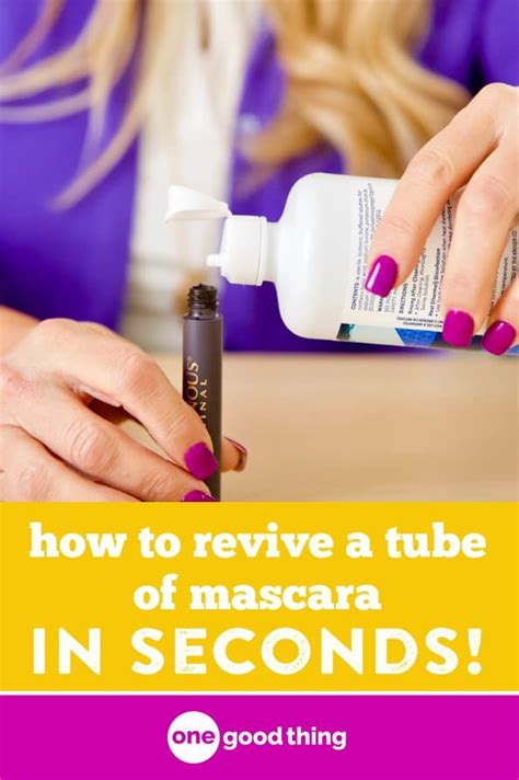 Here S How To Revive A Tube Of Mascara In Seconds Mascara Dry