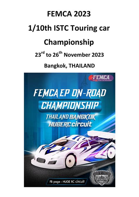 Red RC » Huge RC to host FEMCA ISTC Championships
