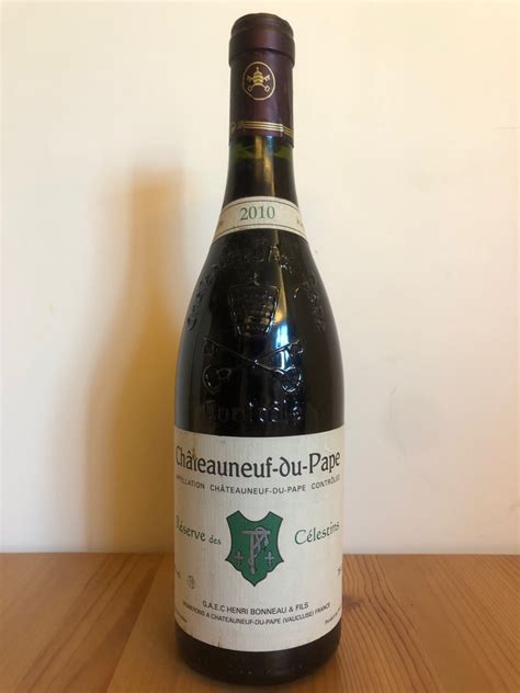 Henri Bonneau Chateauneuf du Pape Reserve des Celestins 嘢食 嘢飲 酒精飲料